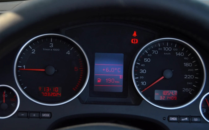 Audi A4 cena 19900 przebieg: 300000, rok produkcji 2006 z Sierpc małe 466